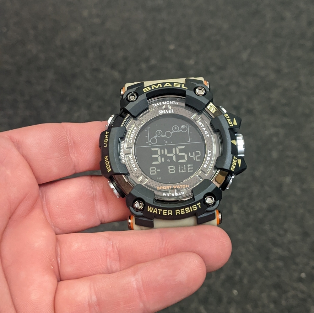Small men's watch military waterproof sport wrist watch
